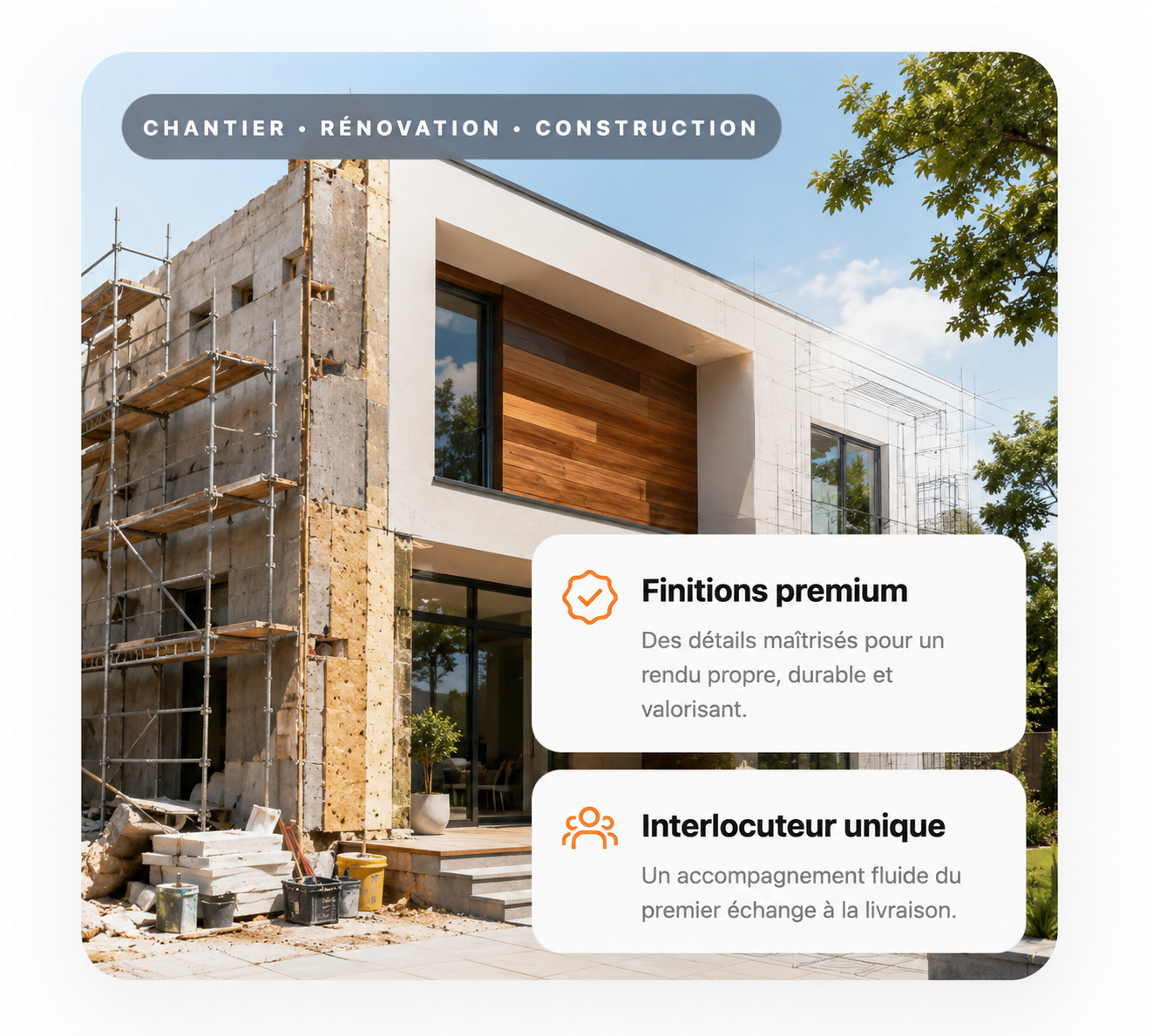 Finitions premium
